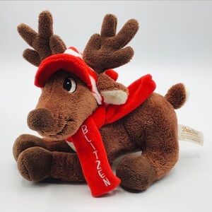DAN Dee Collectors Choice Blitzen Reindeer 7" Plush Stuffed Animal Toy Christmas
